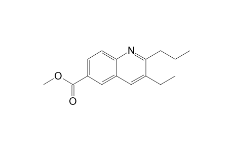 Methyl 3-ethyl-2-propylquinoline-6-carboxylate