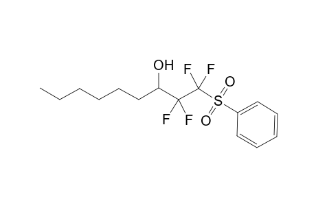 1,1,2,2-Tetrafluoro-1-(phenylsulfonyl)nonan-3-ol