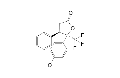 (4R,5R)-5-(4-methoxyphenyl)-4-phenyl-5-(trifluoromethyl)dihydrofuran-2(3H)-one