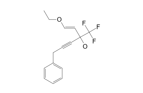 1-ETHOXY-6-PHENYL-3-TRIFLUOROMETHYL-1-HEXEN-4-YN-3-OL