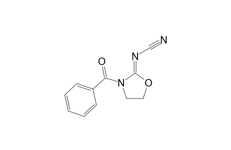 3-Benzoyl-2-(N-cyanoimino)oxazolidine