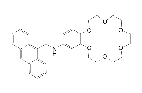 9-(4'-Aminobenzo-18-crown-6)methylanthracene