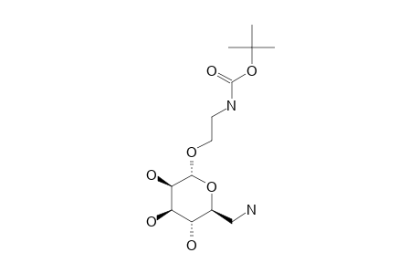 2-TERT.-BUTYLOXYCARBONYLAMIDOETHYL-6-AMINO-6-DEOXY-ALPHA-D-MANNOPYRANOSIDE