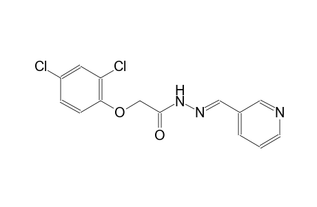 2-(2,4-dichlorophenoxy)-N'-[(E)-3-pyridinylmethylidene]acetohydrazide