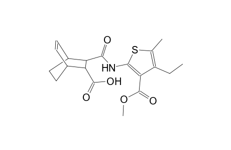 3-({[4-ethyl-3-(methoxycarbonyl)-5-methyl-2-thienyl]amino}carbonyl)bicyclo[2.2.2]oct-5-ene-2-carboxylic acid