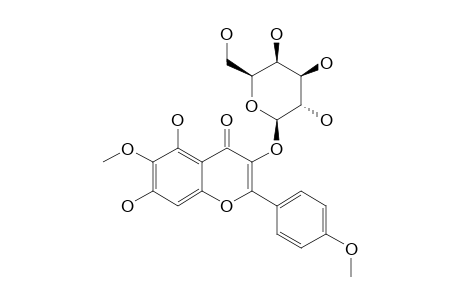 5,7-DIHYDROXY-6,4'-DIMETHOXY-FLAVONE-3-O-GALACTOPYRANOSIDE