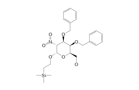2-(TRIMETHYLSILYL)-ETHYL-3,4-DI-O-BENZYL-2-DEOXY-2-NITRO-ALPHA-D-GALACTOPYRANOSIDE