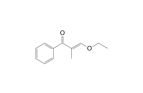 3-Ethoxy-2-methyl-1-phenyl-2(E)-propen-1-one
