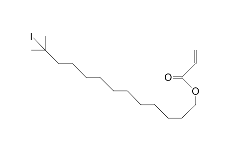 (12-Iodo-12-methyl-tridecyl) acrylate