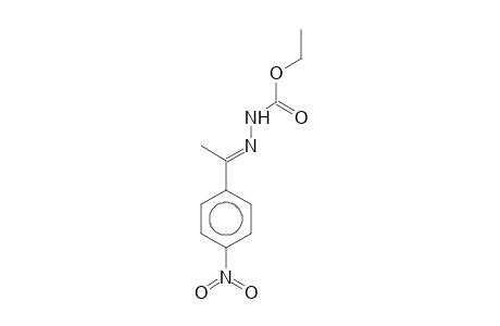 Ethyl (2Z)-2-[1-(4-nitrophenyl)ethylidene]hydrazinecarboxylate