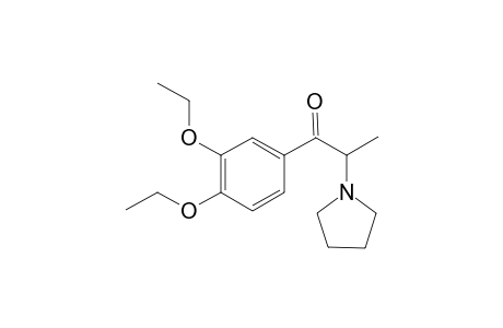 1-(3,4-diethoxyphenyl)-2-(pyrrolidin-1-yl)propan-1-one