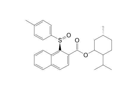 (1R)-Menthyl (R)-1-[(4-methylphenyl)sulfinyl]naphthalene-2-carboxylate