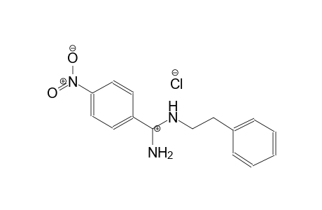 (Z)-N-(amino(4-nitrophenyl)methylene)-2-phenylethanaminium chloride