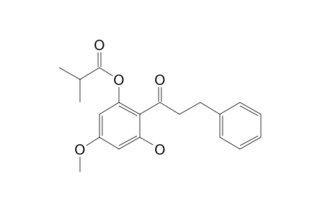 2',6'-Dihydroxy 4'-methoxydihydrochalcone, 2-methylpropionate