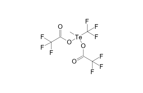 Methyl(trifluoromethyl)tellurium Bis(trifluoroacetate)