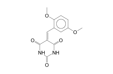 5-(2,5-Dimethoxybenzylidene)-2,4,6(1H,3H,5H)-pyrimidinetrione