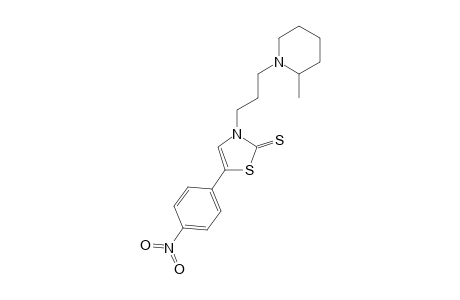 3-(3-(2-Methylpiperidino)propyl)-5-(4-nitrophenyl)thiazole-2(3H)-thione