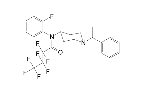 2,2,3,3,4,4,4-Heptafluoro-N-2-fluorophenyl-N-[1-(1-phenylethyl)piperidin-4-yl]butanamide