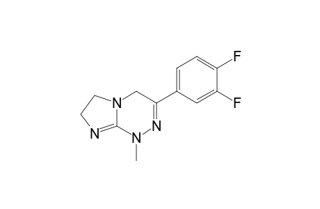3-(3,4-difluorophenyl)-1-methyl-1,4,6,7-tetrahydroimidazol[2,1-c]-as-triazine