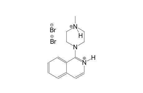 1-(4-methylpiperazin-4-ium-1-yl)isoquinolinium dibromide