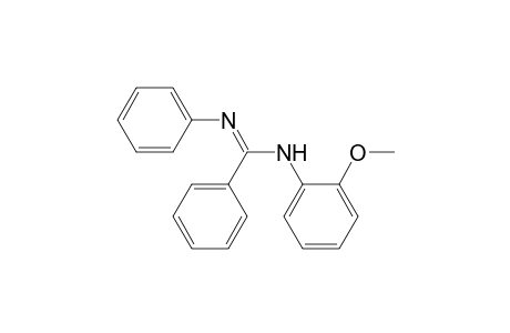 Benzenecarboximidamide, N-(2-methoxyphenyl)-N'-phenyl-