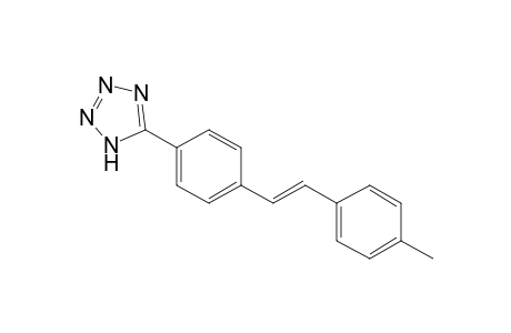 5-[4-[(E)-2-(4-methylphenyl)ethenyl]phenyl]-2H-1,2,3,4-tetrazole