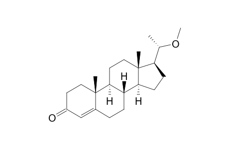 (8S,9S,10R,13S,14S,17S)-17-[(1S)-1-methoxyethyl]-10,13-dimethyl-1,2,6,7,8,9,11,12,14,15,16,17-dodecahydrocyclopenta[a]phenanthren-3-one