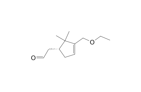 2-[(1R)-3-(ethoxymethyl)-2,2-dimethyl-1-cyclopent-3-enyl]acetaldehyde