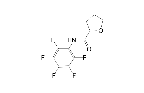 N-(2,3,4,5,6-pentafluorophenyl)tetrahydro-2-furancarboxamide