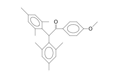1,1-Bis(mesityl)-2-(4-methoxy-phenyl)-2-oxo-ethane