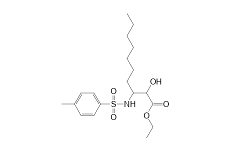 Ethyl 2-hydroxy-3-(tosylamino)decanoate