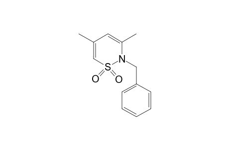 2-BENZYL-3,5-DIMETHYL-2H-1,2-THIAZINE, 1,1-DIOXIDE