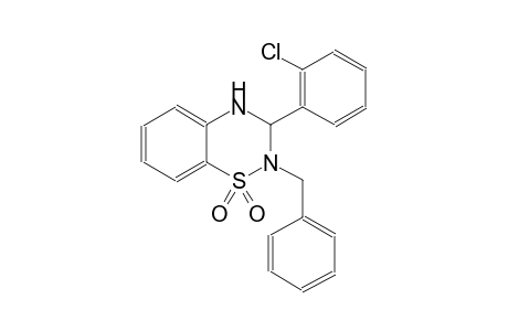 2-Benzyl-3-(2-chlorophenyl)-3,4-dihydro-2H-1,2,4-benzothiadiazine-1,1-dione
