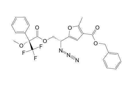 BENZYL-5-[(R)-1-AZIDO-2-[(S)-3,3,3-TRIFLUORO-2-METHOXY-2-PHENYLPROPANOYLOXY]-ETHYL]-2-METHYLFURAN-3-CARBOXYLATE