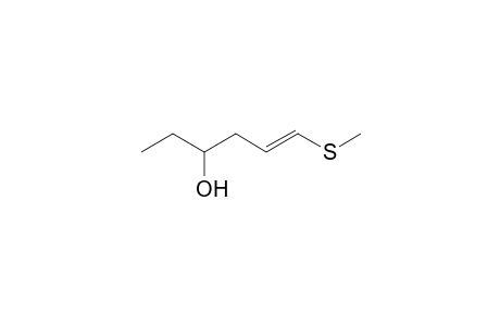 6-(Methylthio)hex-5-en-3-ol