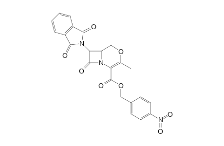 4'-Nitrobenzyl 7-phthalimido-3-methyl-2-iso-oxacephem-4-carboxylate