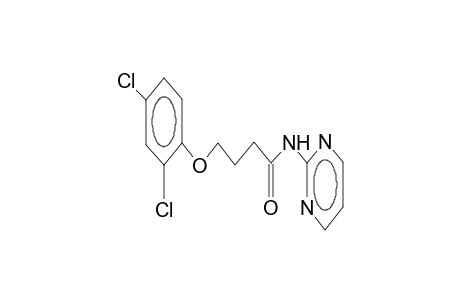 4-(2,4-dichlorophenoxy)-N-(2-pyrimidinyl)butanamide