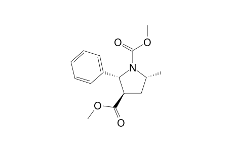 Dimethyl 2-Methyl-c-5-phenyl-r-2,t-4-pyrrolidinedicarboxylate