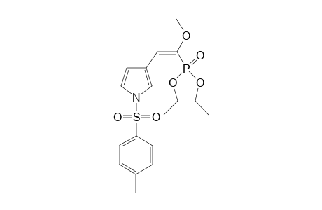 Diethyl {1-Methoxy-2-[1-toluene-4-sulfonyl)-1H-pyrrol-3-yl]vinyl}phosphonate