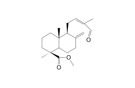 Methyl 14-oxo-15-nor-labda-8(17),12Z-dien-19-oate