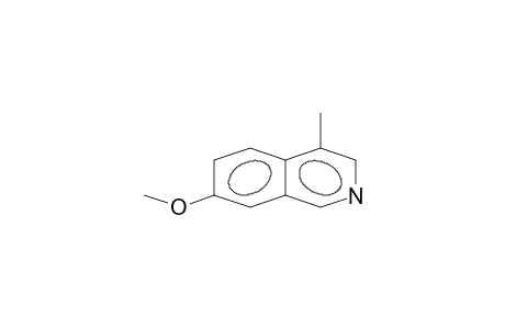 ISOQUINOLINE, 7-METHOXY-4-METHYL-
