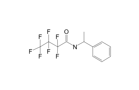 Heptafluorobutyramide, N-(1-phenyl)ethyl-