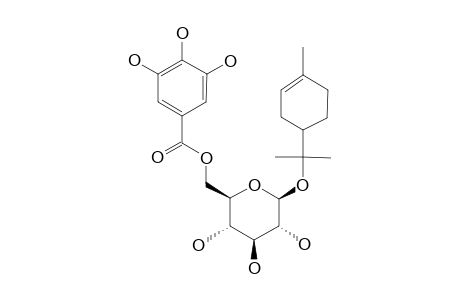 (4R)-ALPHA-TERPINEOL-8-O-BETA-D-(6-O-GALLOYL)-GLUCOPYRANOSIDE