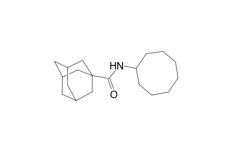 tricyclo[3.3.1.1~3,7~]decane-1-carboxamide, N-cyclooctyl-