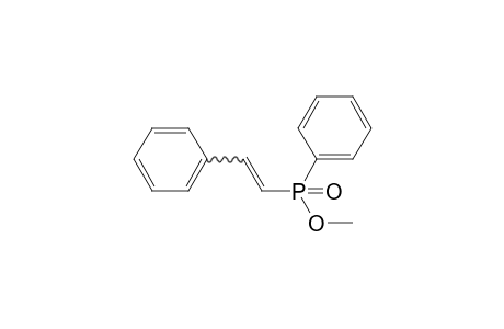 Methyl phenyl(styryl)phosphinate