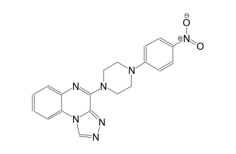 [1,2,4]triazolo[4,3-a]quinoxaline, 4-[4-(4-nitrophenyl)-1-piperazinyl]-