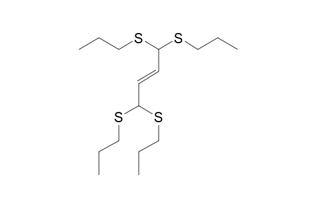 2-Butene, 1,1,4,4-tetrakis(propylthio)-
