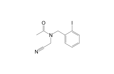 N-(2-Iodobenzyl)-N-methylcyanoacetamide