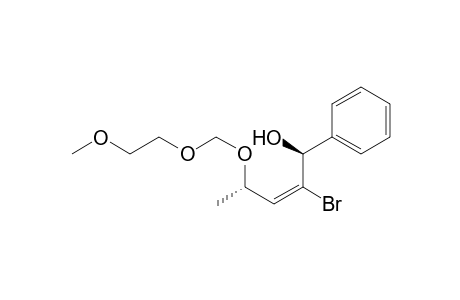 (1S,2E,4S)-2-bromo-4-[(2-methoxyethoxy)methoxy]-1-phenyl-2-penten-1-ol