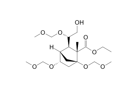 Ethyl (1R,2S,3R,4S,5S)-3-[(S)-2-Hydroxy-1-methoxymethoxyethyl]-1,5-bis(methoxymethoxy)-2-methyl-bicyclo[2.2.1]heptane-2-carboxylate